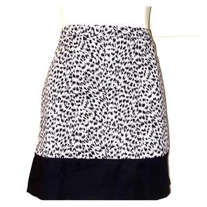 COPY - Michael kors animal print mini skirt size 16